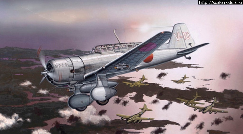 1523456100_2.jpg :  FineMolds - Mitsubishi C5M2 1/48  Mitsubishi Ka-14 1/72  