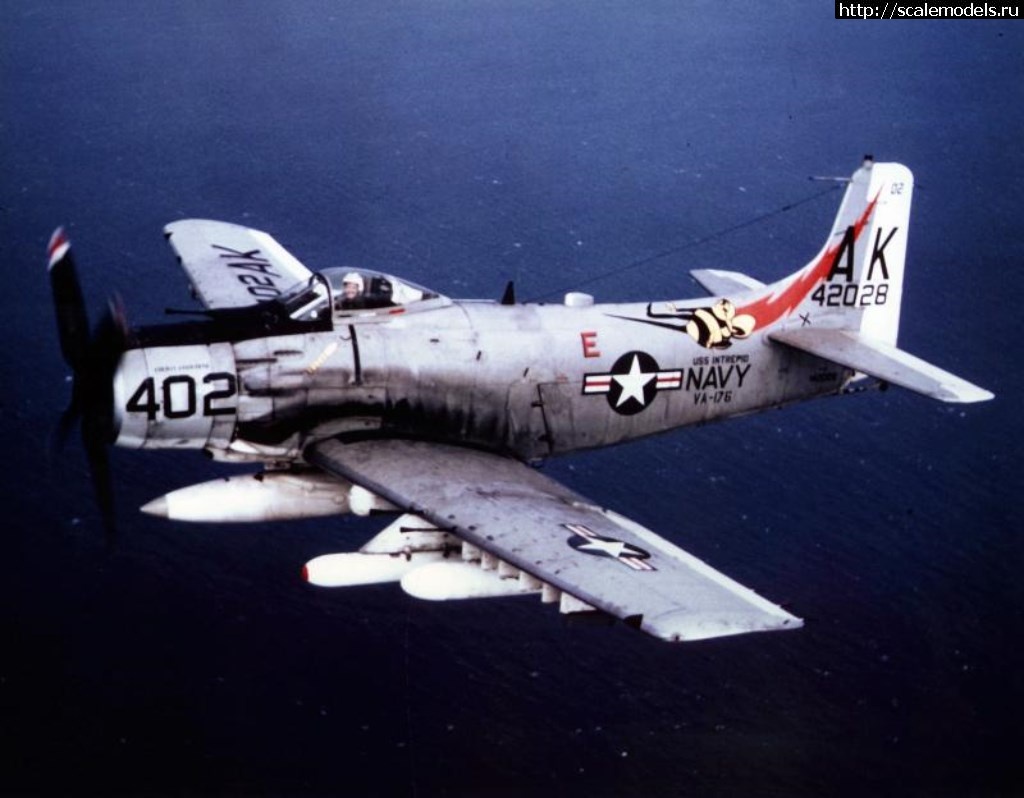 1523787661_402-142028.jpg : #1472124/  1/48  1/72 A-1 Skyraider - Tamiya, Hasegawa, Matchbox  