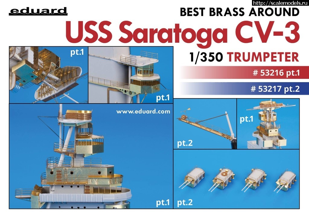 1524225614_30742789_2038426092838994_2390489422979137536_o.jpg :  Eduard 1/350 USS Saratoga CV-3 detail set  