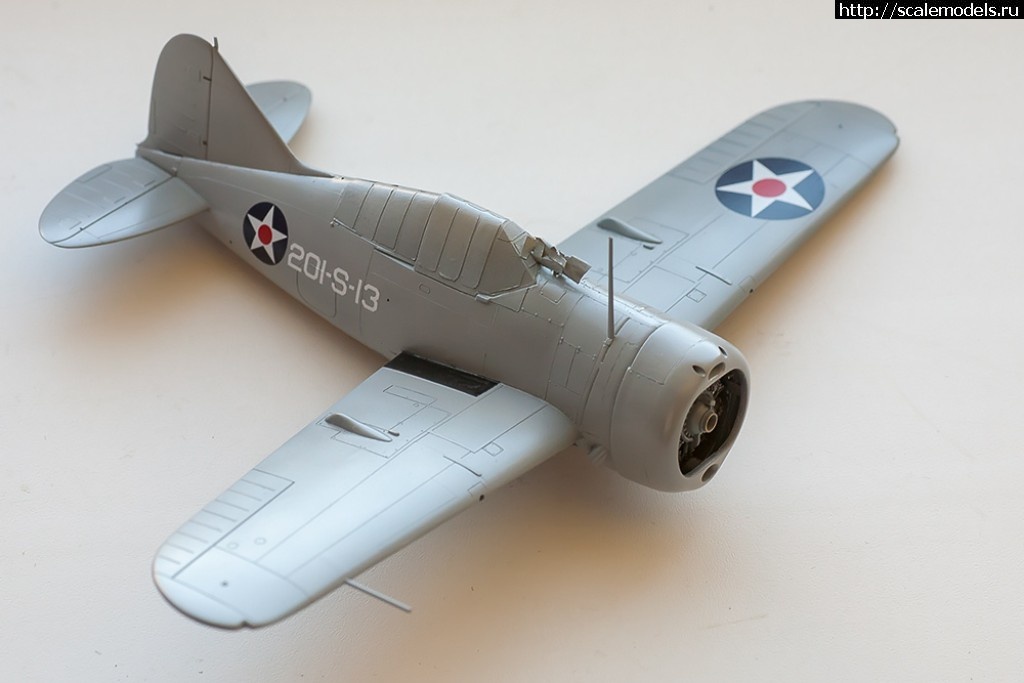 1525859513__MG_2341_2.jpg : #1477857/ Brewster F2A-2 Buffalo (Tamiya, 1:48) -   