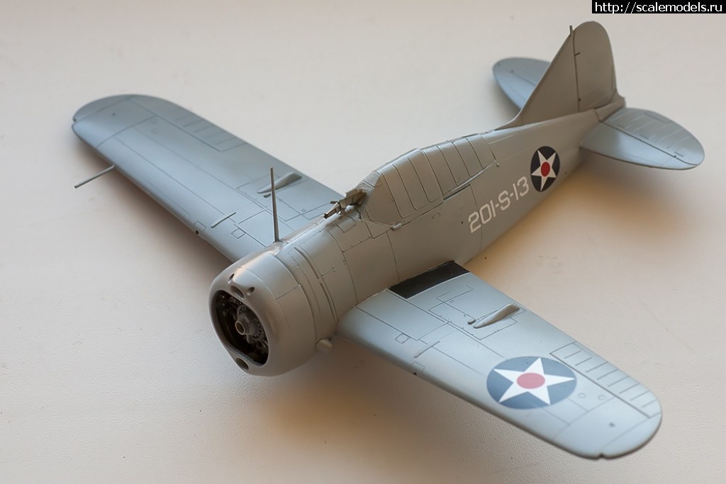 1525859514__MG_2343_2.jpg : #1477857/ Brewster F2A-2 Buffalo (Tamiya, 1:48) -   