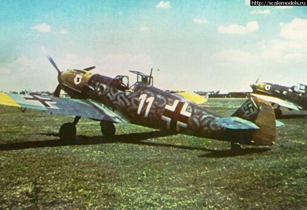 1526069402_Bf-109E-4-III-JG77-W11-exII-JG54-Balkans-May-1941-01.jpg : #1478769/ ICM 1/72 Messerschmitt Bf-109 E-4B(#12110) -   