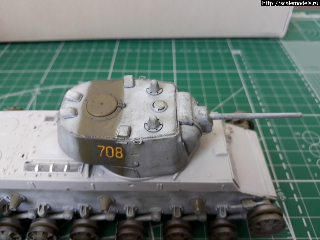 1526809364_15.jpg : #1480874/ KV-1 model 1942 Heavy Cast Turret Tank HOBBYBOSS   