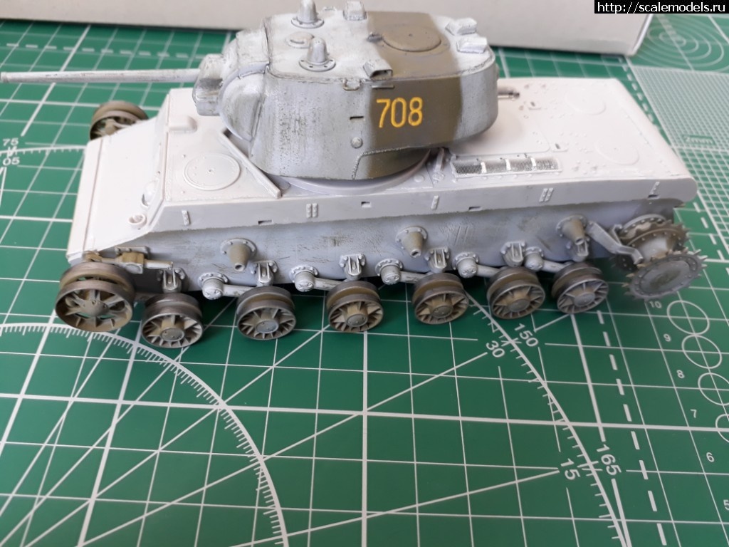 1526809365_16.jpg : #1480874/ KV-1 model 1942 Heavy Cast Turret Tank HOBBYBOSS   