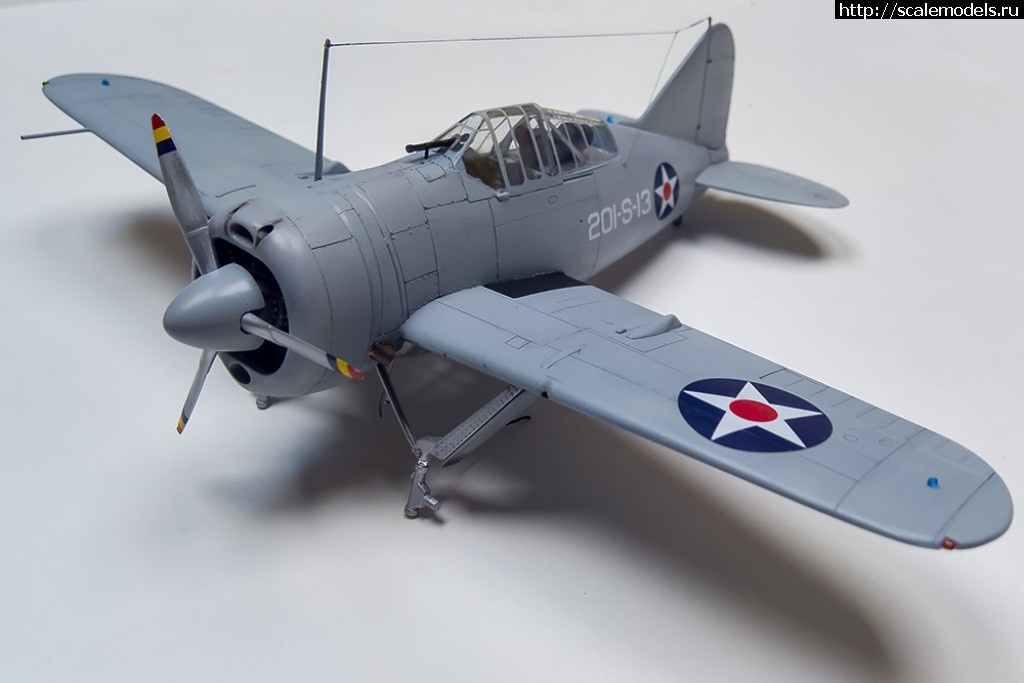 1526859674_WP_20180520_23_54_50_Raw__highres.jpg : #1481062/ Brewster F2A-2 Buffalo (Tamiya, 1:48) -   