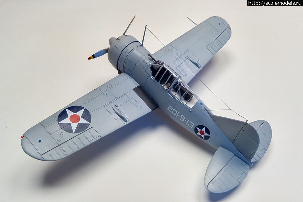 1526896550_WP_20180521_12_07_32_Raw__highres.jpg : #1481140/ Brewster F2A-2 Buffalo (Tamiya, 1:48) -   