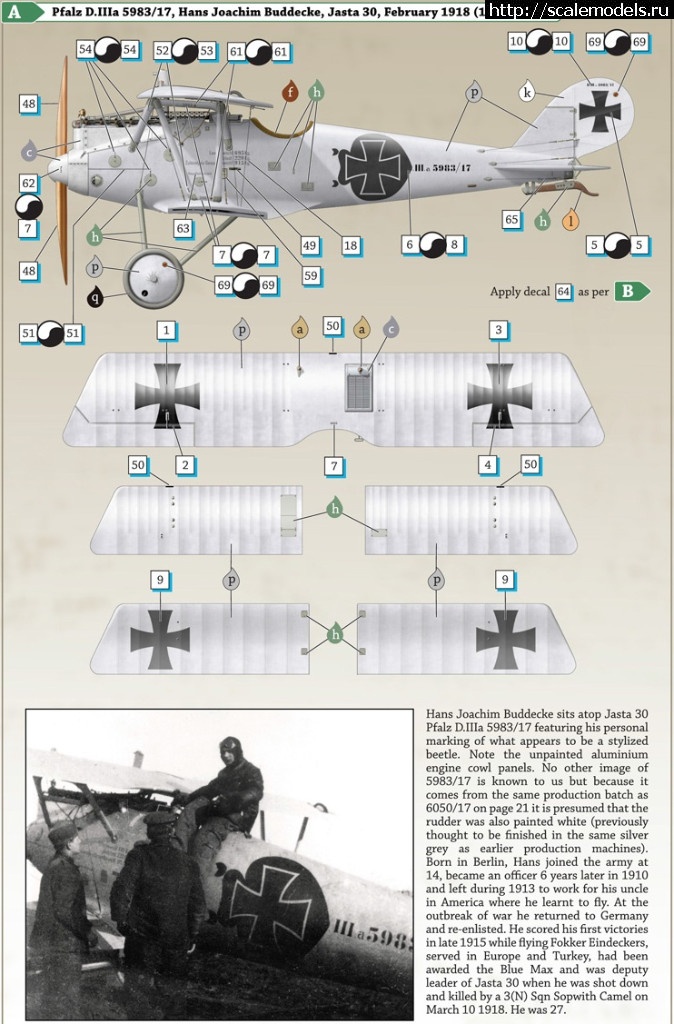 1527089081_IMGP8348_1.jpg : WnW 1/32 Pfalz D.IIIa - Hans Joachim Buddecke -   