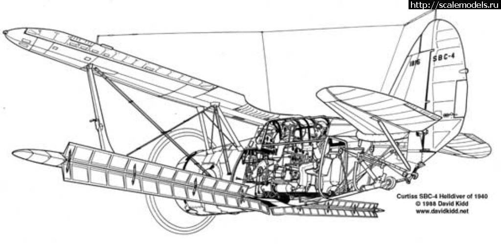 1527395724_7.jpg : #1482445/ Curtiss SBC-4 Helldiver 1/72 Heller   