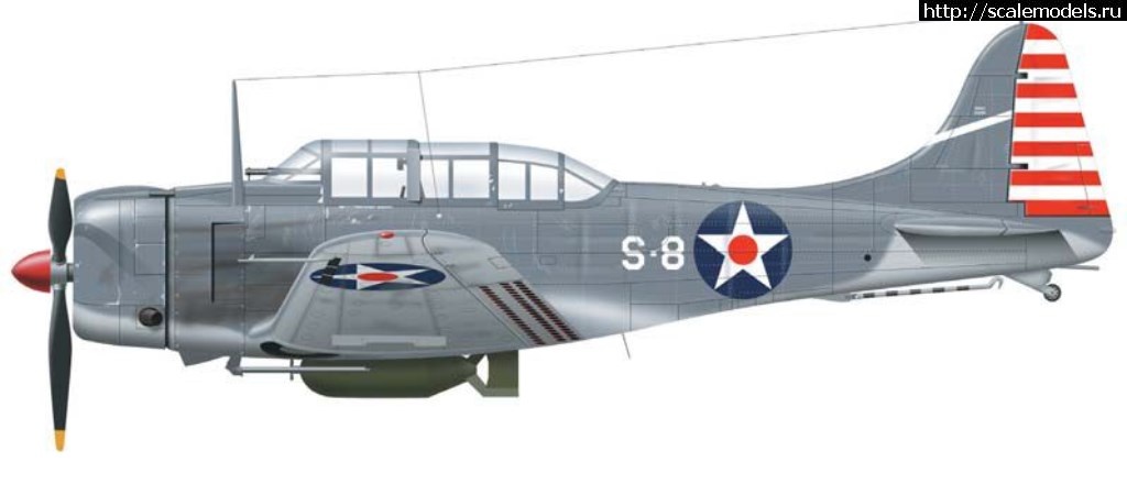 1527568203_S-8.jpg : Douglas SBD-3 "Dauntless" 1/32 Trumpeter  