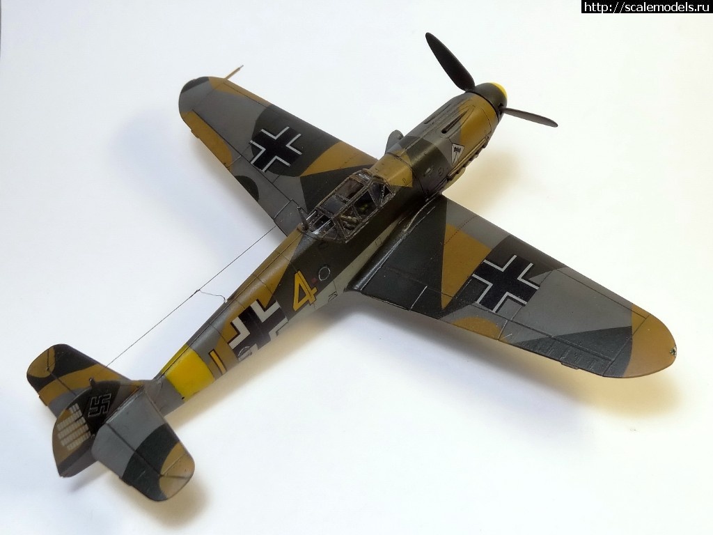 1528497117_DSC07234.JPG : #1485967/ FineMolds 1/72 Bf.109F-4 -   