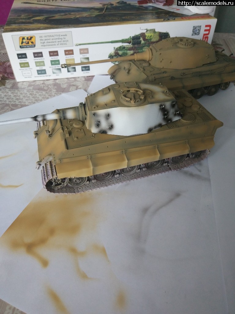 1528882440_IMG_20180613_130628.jpg : #1486662/ King Tiger 1/35 MENG  