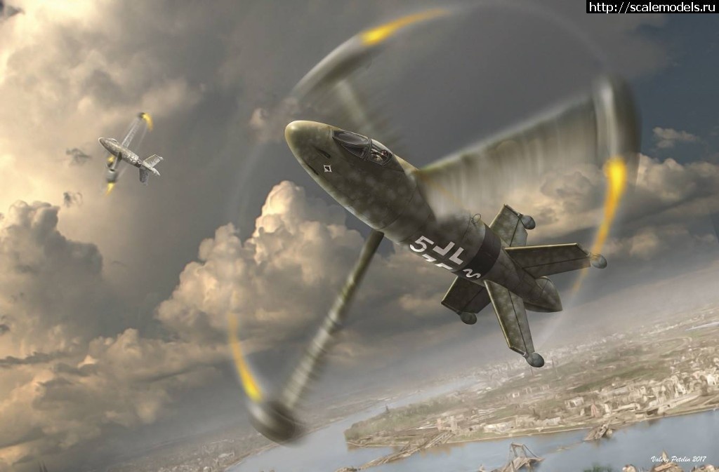 1530866333_36742217_2175124319374660_6597607917468254208_o.jpg :  Amusing Hobby 1/48 Focke-Wulf Triebflugel   