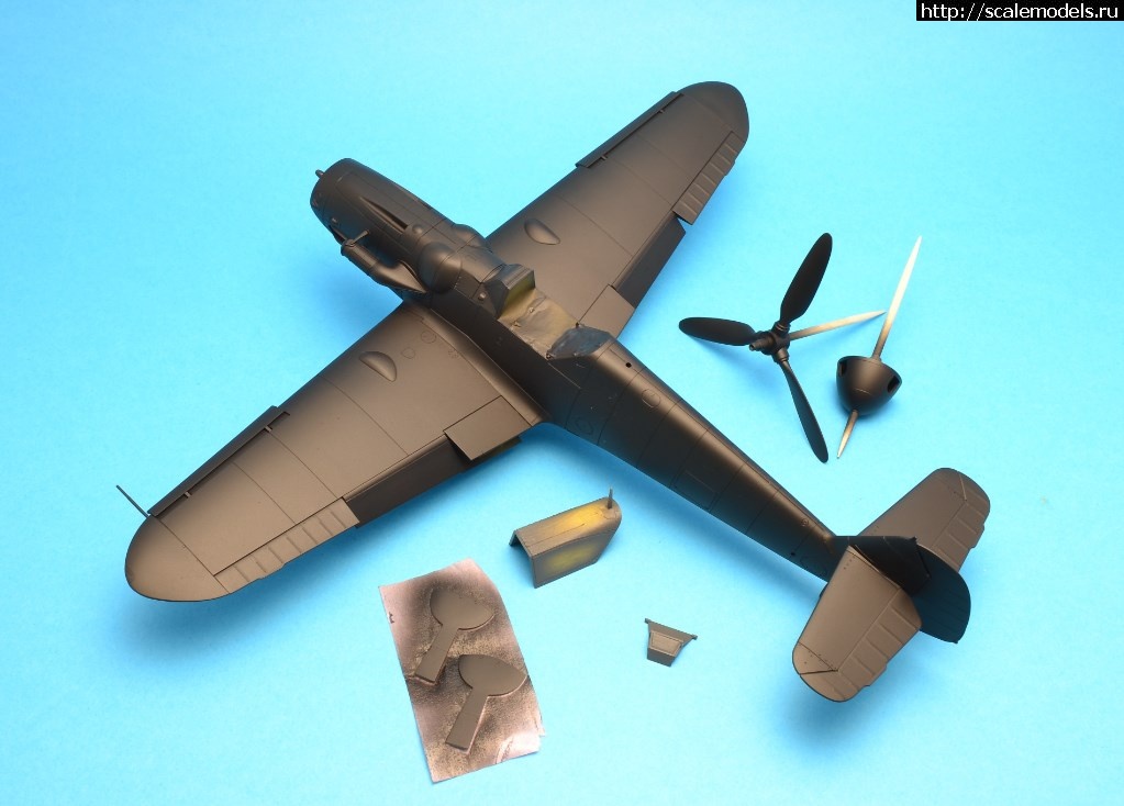 1531417223_25.JPG : #1492375/ Bf 109 G-6 1/48 Tamiya . .  