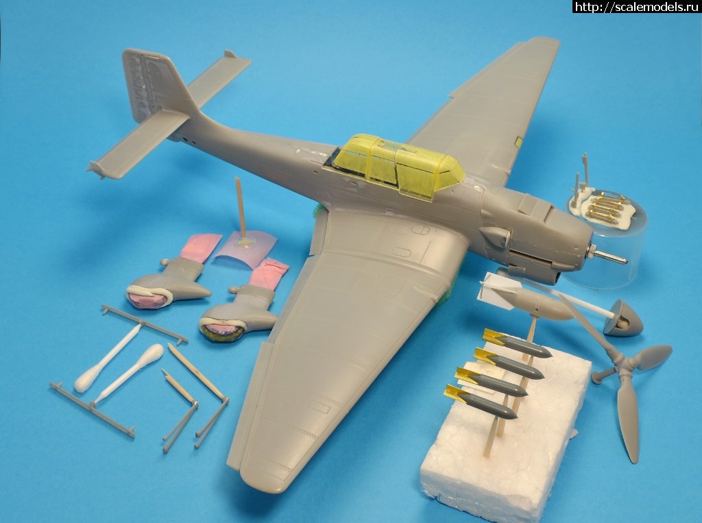 1532181953_22.JPG : #1494054/ Ju 87B-2 1/48 Airfix  . .  