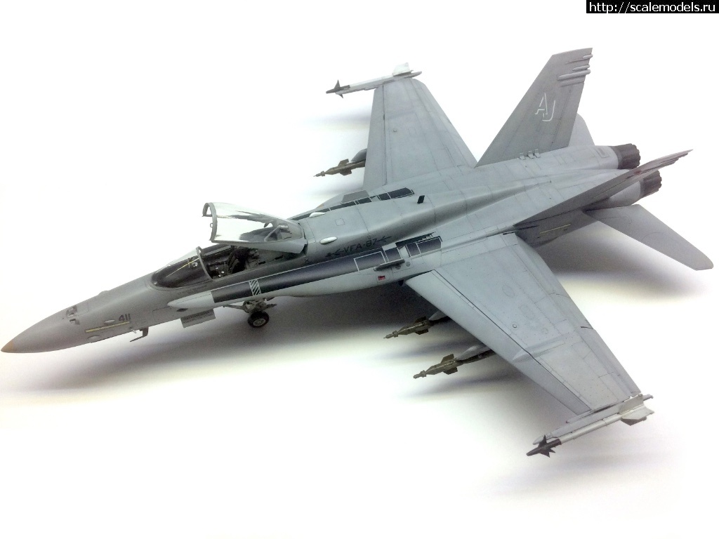 1532258078_003.jpg : #1494313/ F/A-18C Hornet 1/48 Hasegawa - !  
