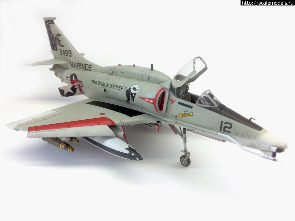 1532258186_005.jpg : #1494314/ A-4M Skyhawk 1/48 Hasegawa - !  