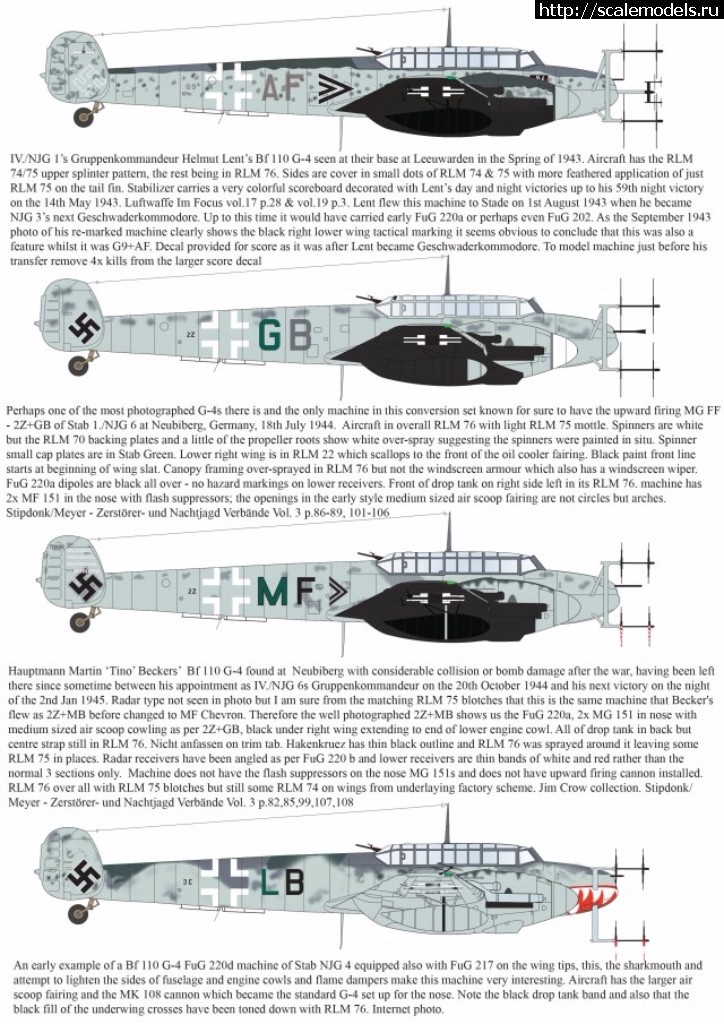 1532260604_G_4_profiles.jpg :  IMS models 1/32  Bf 110 F/G/  IMS models 1/32  Bf ...(#12968) -   