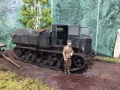 Диорама 1/35 Трофейный тягач