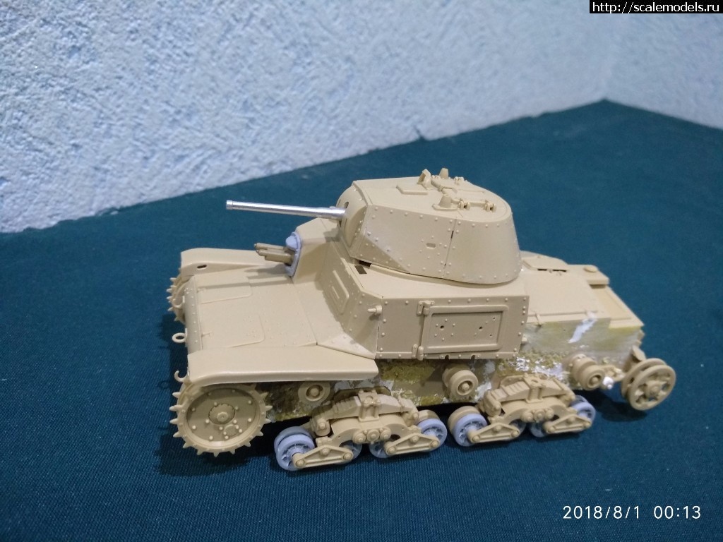 1533335302_IMG_20180801_001336.jpg : Tamiya+(Italeri)  M13/40.  