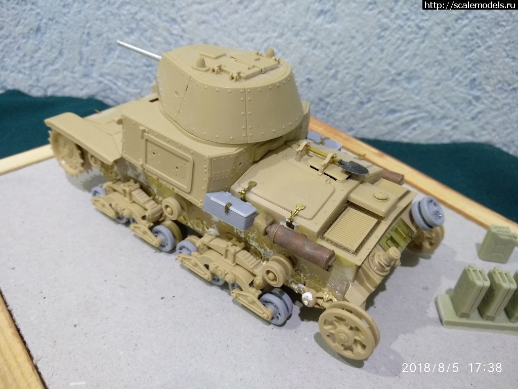 1533480771_IMG_20180805_173835.jpg : #1497038/ Tamiya+(Italeri)  M13/40.  