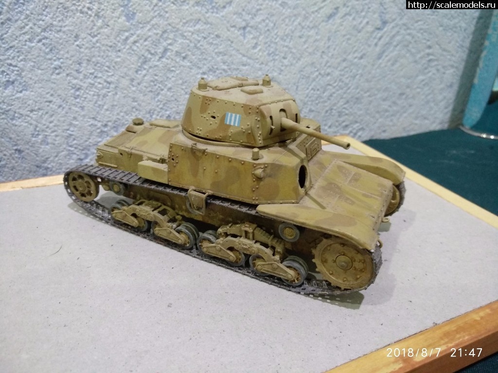 1533667750_IMG_20180807_214748.jpg : #1497573/ Tamiya+(Italeri)  M13/40.  