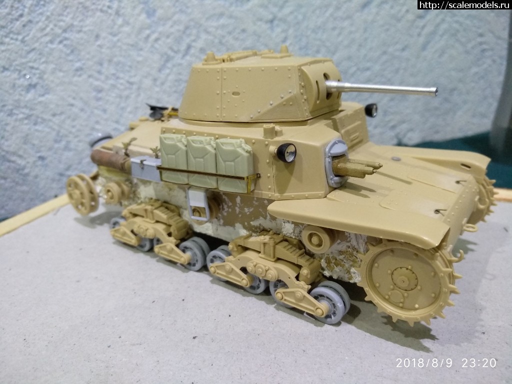 1533852036_IMG_20180809_232005.jpg : #1497999/ Tamiya+(Italeri)  M13/40.  