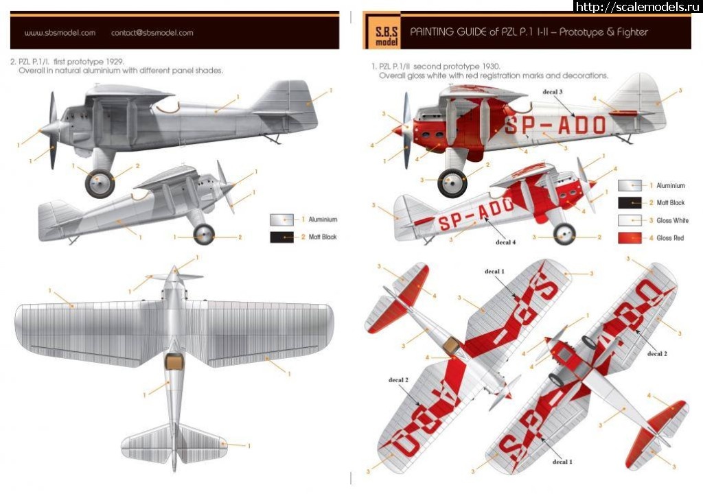 1533891731_38797740_1937329596287425_4065209248861126656_o.jpg :  SBS Model 1/72 PZL.P.1 /I-II Prototype & Fighter  