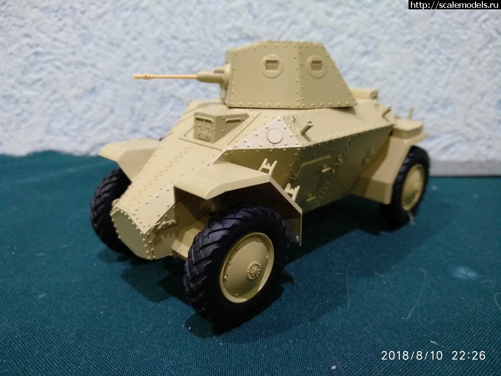 1533929411_IMG_20180810_222636.jpg : #1498079/ Tamiya+(Italeri)  M13/40.  