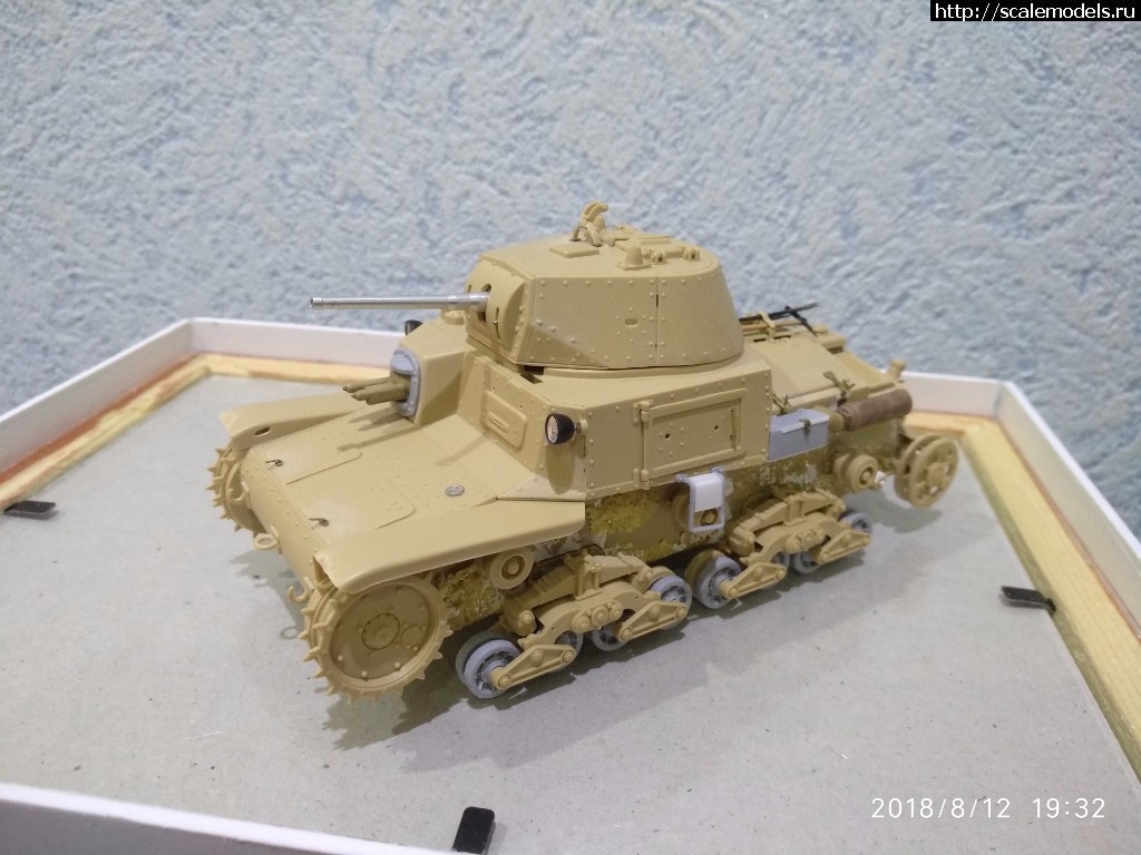 1534092444_IMG_20180812_193222.jpg : #1498456/ Tamiya+(Italeri)  M13/40.  