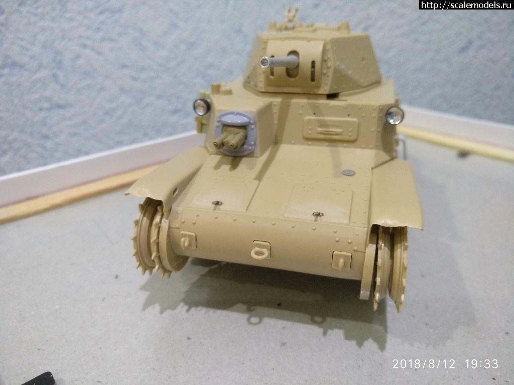 1534092449_IMG_20180812_193321.jpg : #1498456/ Tamiya+(Italeri)  M13/40.  