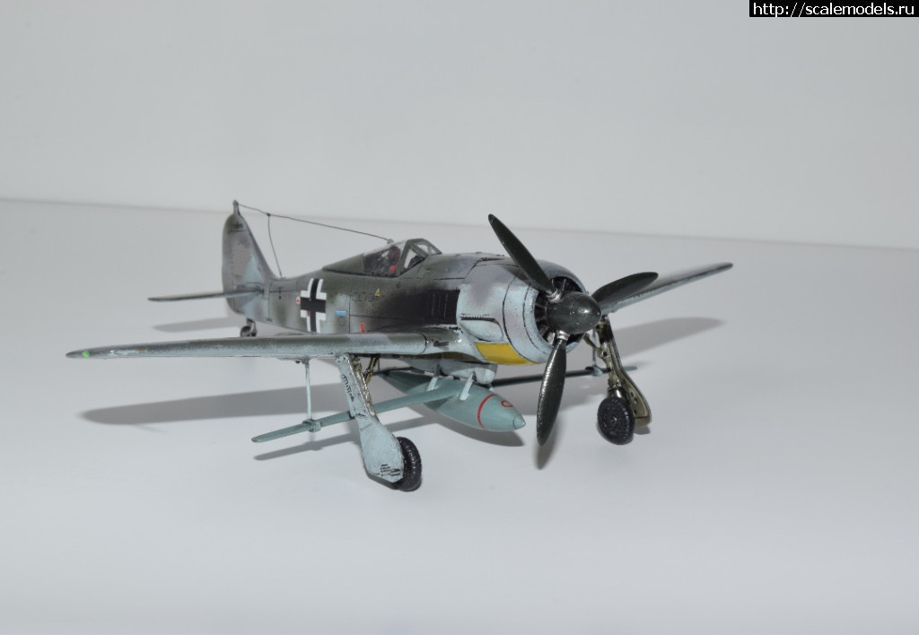 1534432097_1-DSC_0082.JPG : #1499205/ Fw-190A-8 w Bv.246 - 1/72 Revell  