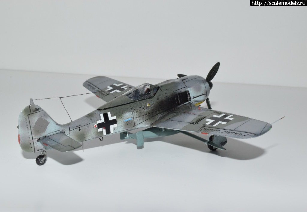 1534432099_1-DSC_0085.JPG : #1499205/ Fw-190A-8 w Bv.246 - 1/72 Revell  