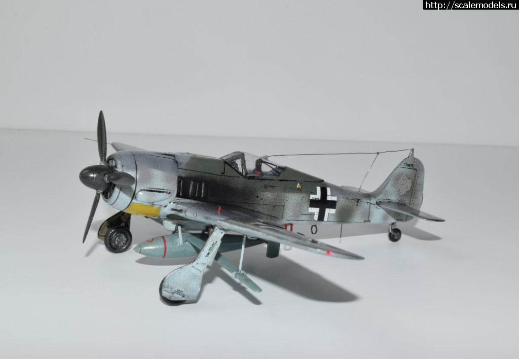 1534432105_1-DSC_0091.JPG : #1499205/ Fw-190A-8 w Bv.246 - 1/72 Revell  