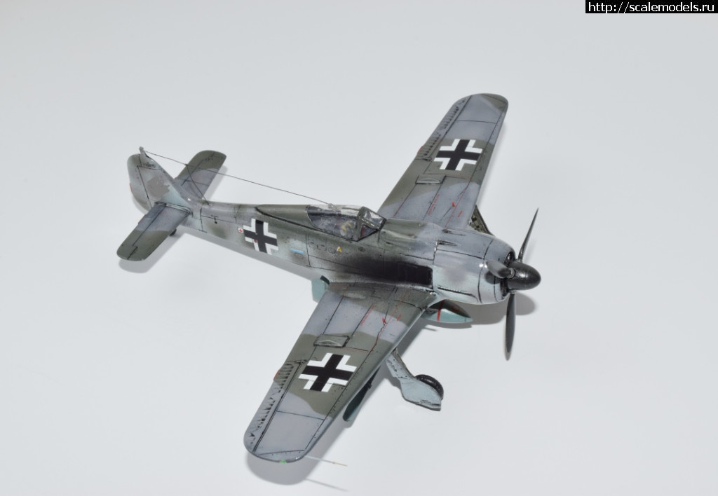 1534432112_2-DSC_0097.JPG : #1499205/ Fw-190A-8 w Bv.246 - 1/72 Revell  