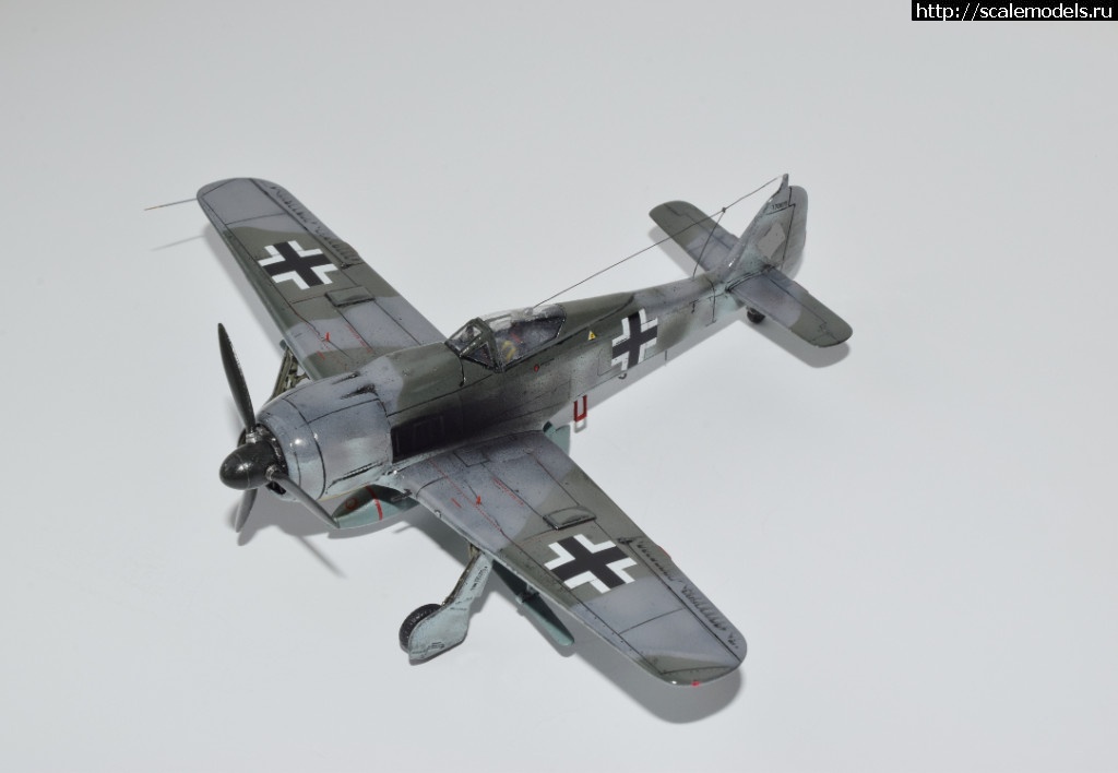 1534432119_2-DSC_0104.JPG : #1499205/ Fw-190A-8 w Bv.246 - 1/72 Revell  