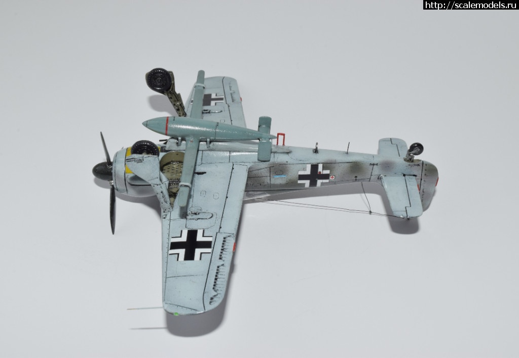 1534432123_3-DSC_0107.JPG : #1499205/ Fw-190A-8 w Bv.246 - 1/72 Revell  