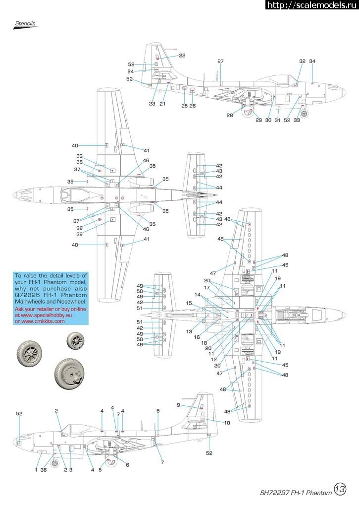 1534498595_sh72297__fh-1_phantom_stencils_z6.jpg :  Special Hobby 1/72 McDonnell FH-1 Phantom Demonstration teams and trainers  