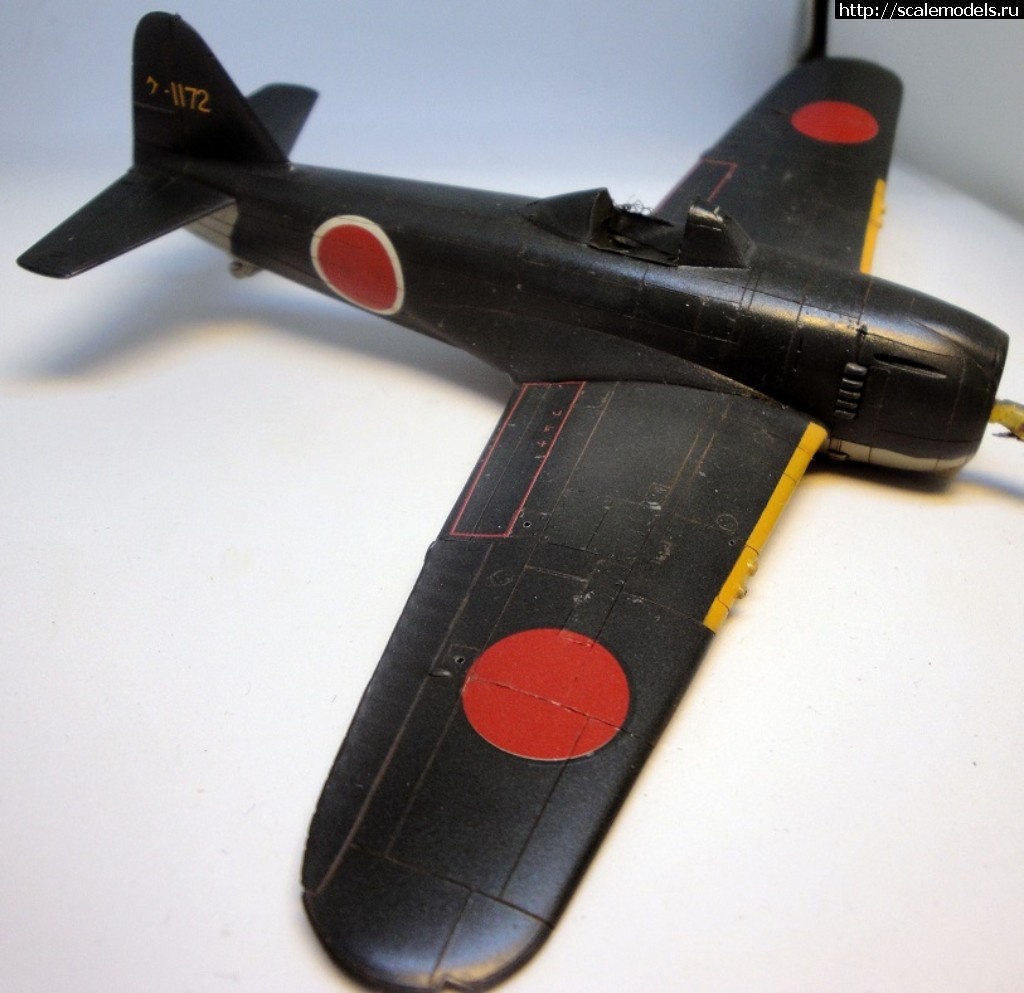 1535354625_up.JPG : #1500996/ Aoshima 1/72 Kawanishi N1K1-Jb Shiden  .  