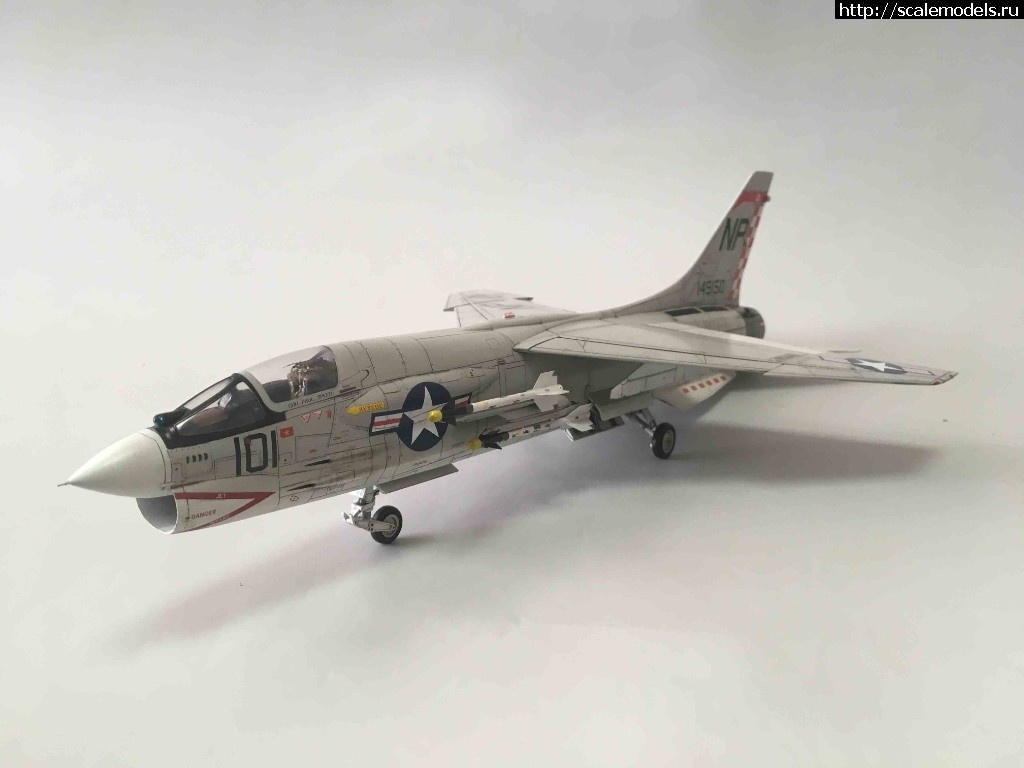 1535380046_1534970327_IMG_3689.JPG : #1501098/ F-8E Crusaider, 1/48 Hasegawa.(#12378) -   