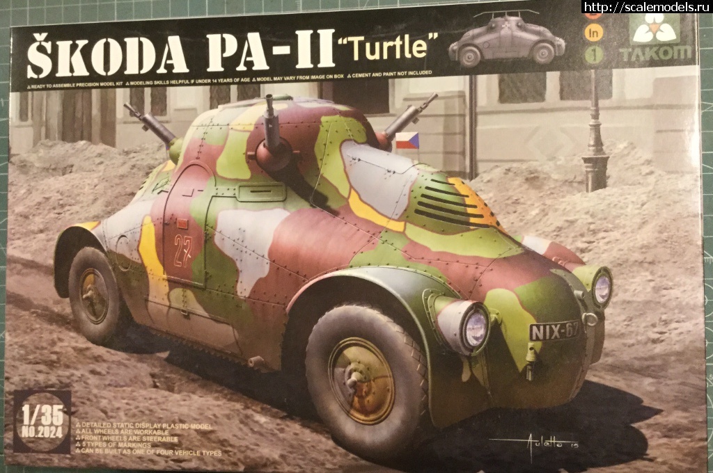 1535400052_7A8A9DF9-F4B5-45F1-9B75-1C4E6E8BFC9A.jpeg : Skoda PA-II Turtle  1/35 Takom - !!!  