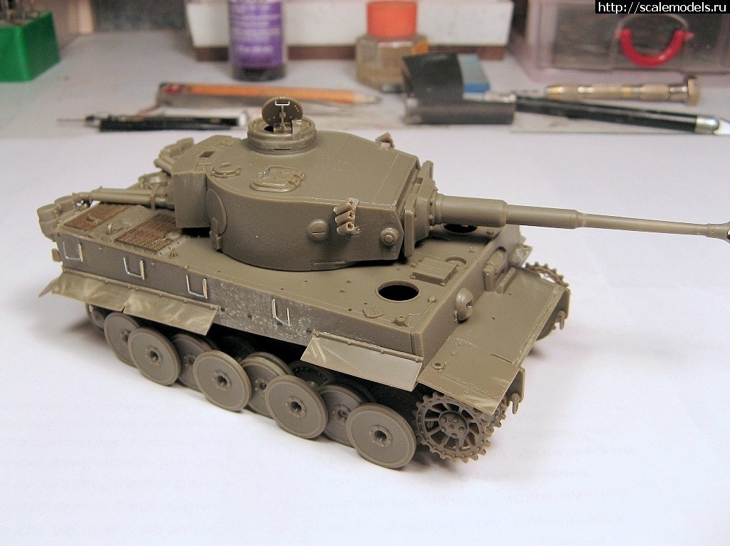 1535922606_IMG_3078.JPG : Tiger 1 (early ) 1:48 AFV-club - !  