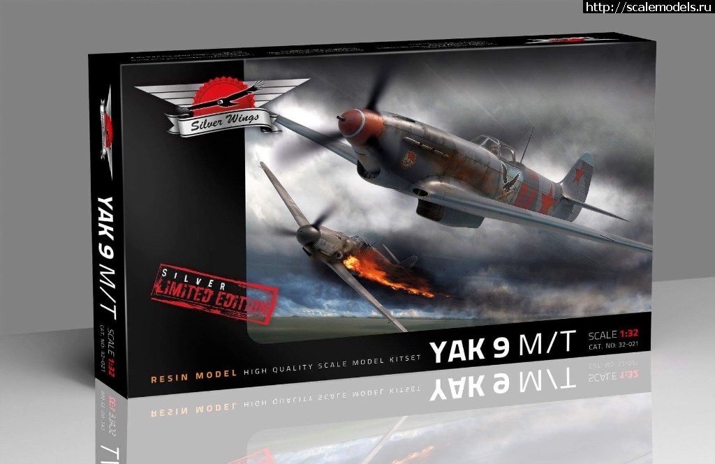 1535990236_7BFD31DC-E9C0-4C3A-84EA-AB6589C187BB.jpeg : Silver Wings  -9/   1:32/ Silver Wings Aircraft Models 1/32 Yak-9(#12758) -   