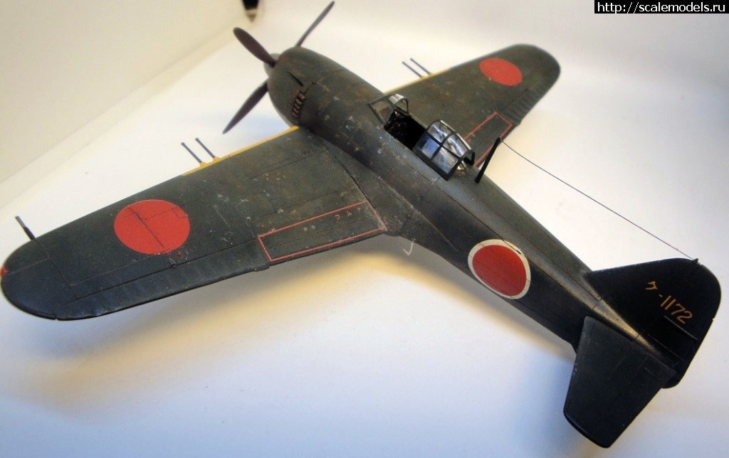 1536134659_3.JPG : #1502642/ Aoshima 1/72 Kawanishi N1K1-Jb Shiden  .  