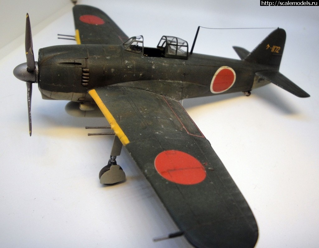 1536134698_8.JPG : #1502642/ Aoshima 1/72 Kawanishi N1K1-Jb Shiden  .  