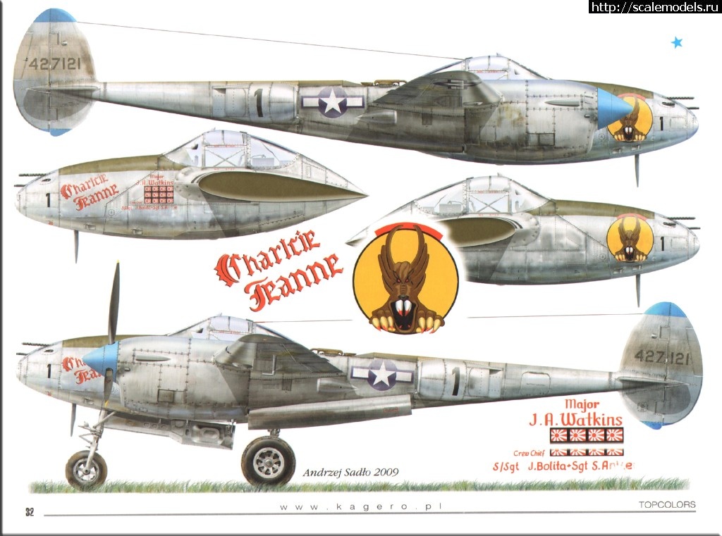 1537286385_94cfb074bde1.jpg : #1504933/ Lockheed P-38L Lightning 1/72 Hobby Boss  