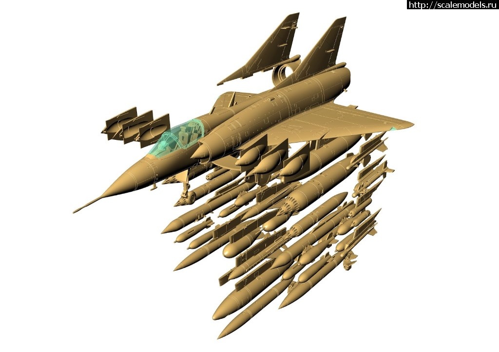 1537880478_Mirage-III-sh13-C---CJ-predek-s-podvesy-na-vse.jpg :  Special Hobby 1/72 Dassault Mirage IIIC/CJ/E/R - 3D-render  