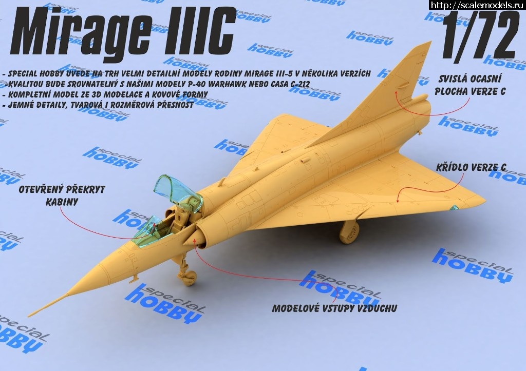 1537880480_Mirage-IIIC-01-info.jpg :  Special Hobby 1/72 Dassault Mirage IIIC/CJ/E/R - 3D-render  