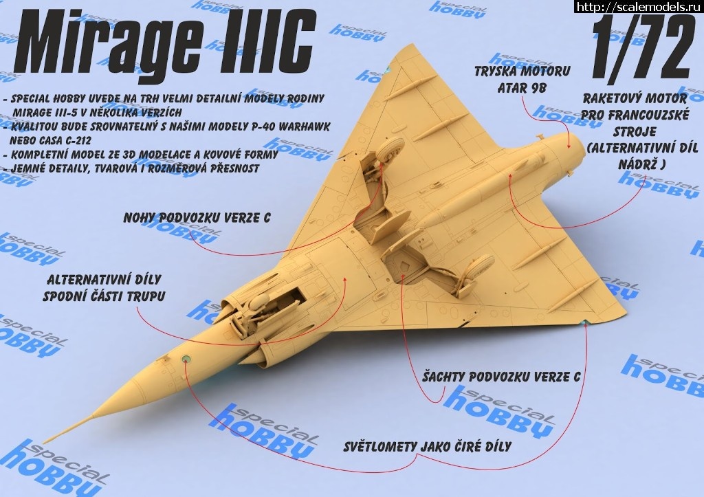 1537880480_Mirage-IIIC-02-info.jpg :  Special Hobby 1/72 Dassault Mirage IIIC/CJ/E/R - 3D-render  