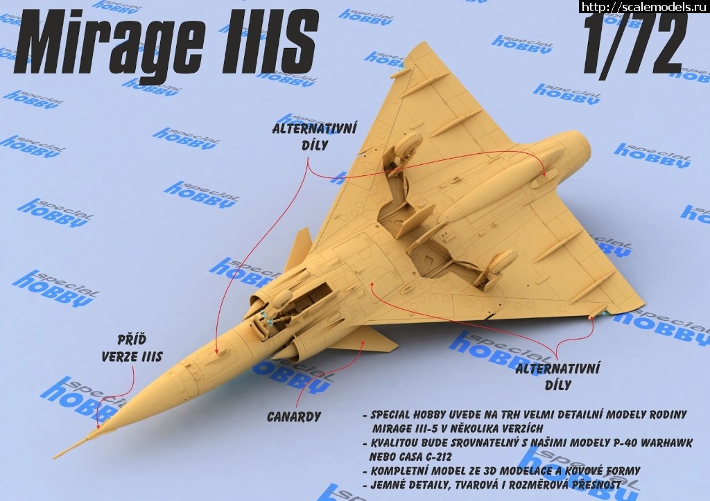 1537950455_Mirage-IIIS-02-info.jpg :  Special Hobby 1/72 Dassault Mirage IIIS/IIIRS/5BA/5F - 3D-render  