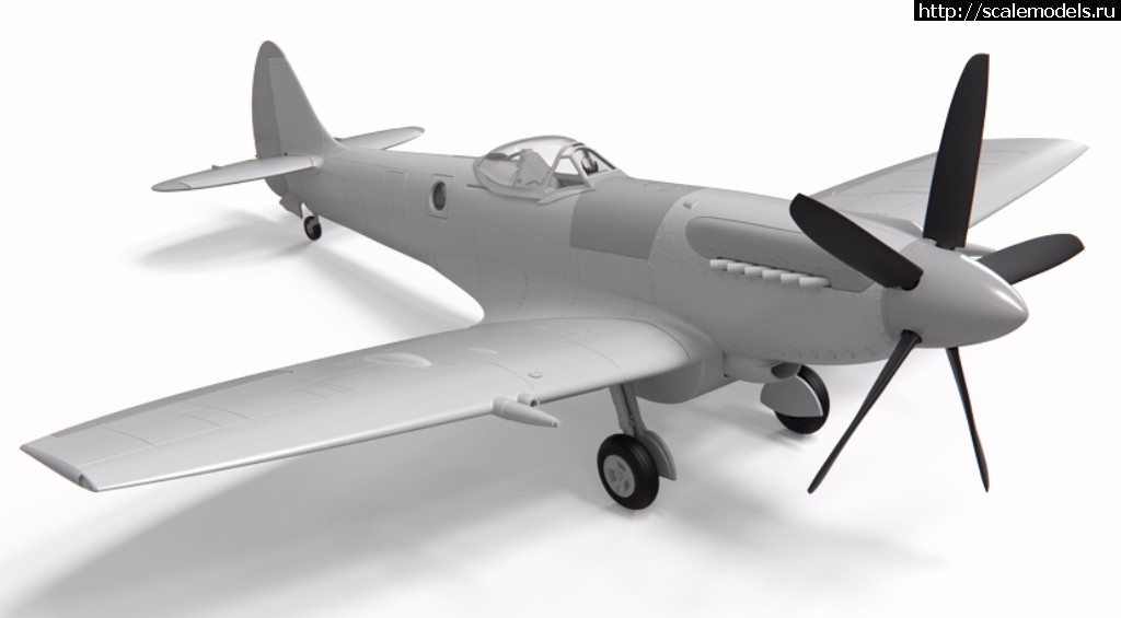 1538146449_u_1.jpg :  Airfix Spitfire Mk.XIV  1/48  